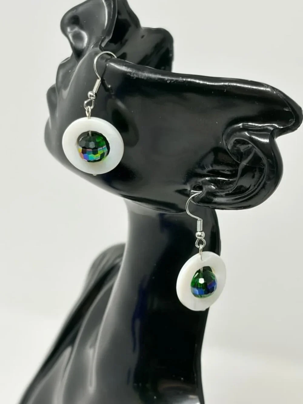 and Abalone Shell Earrings